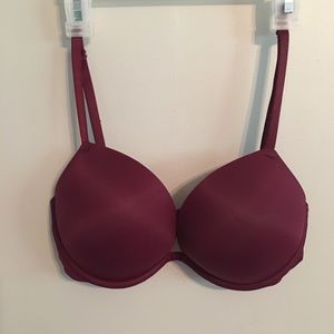 Pink Victoria’s Secret Super Push Up Bra